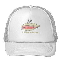 I like clams hats
