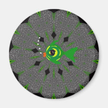 I Like Green Magnet