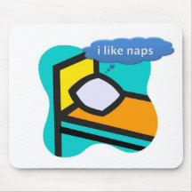 i like naps mouse mats