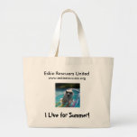 I Live For Summer!  Beach Tote Canvas Bags
