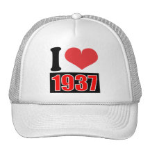 I love 1937 - Hat