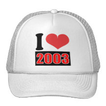 I love 2003    - Hat