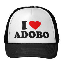 I Love Adobo Hats