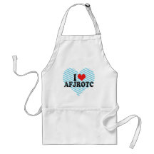 I Love AFJROTC Aprons