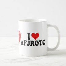 I Love AFJROTC Mug