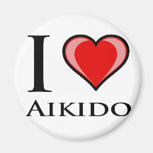 I Love Aikido Magnet