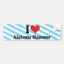 I Love Alabama Slammer Bumper Sticker