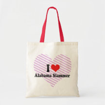 I Love Alabama Slammer Tote Bag
