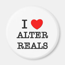 I Love Alter Reals (Horses) Magnet