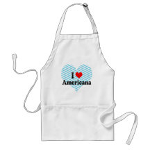 I Love Americana, Brazil Apron