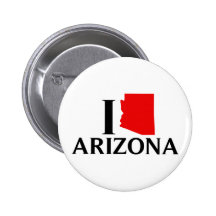I Love Arizona - I Love AZ Button