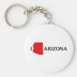 I Love Arizona - I Love AZ Keychains