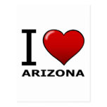 I LOVE ARIZONA POSTCARD