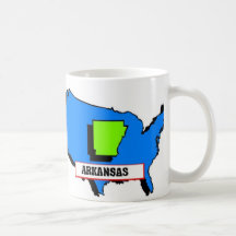 I Love Arkansas Mug