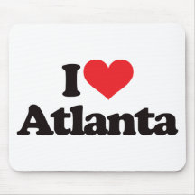 I Love Atlanta Mouse Mat