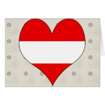 I Love Austria Greeting Cards