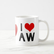 I Love AW Mug