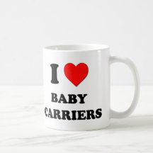 I Love Baby Carriers Mugs