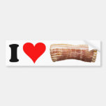 I Love Bacon Bumper Sticker