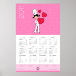 I love Baking - 2011 Poster Wall Calendar