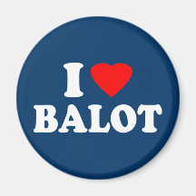 I Love Balot Magnet