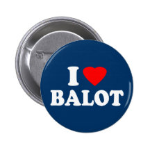 I Love Balot Pins