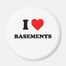 I Love Basements Magnet