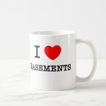 I Love Basements Mugs