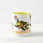 I love basketball fish - fun comic tea/coffee Mug