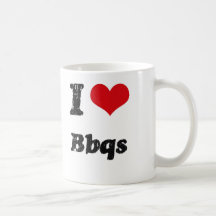 I Love BBQS Coffee Mugs
