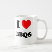 I Love Bbqs Mug