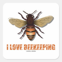 I Love Beekeeping (Bee) Stickers