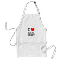 I Love Being Dorky Apron