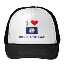 I Love Big Stone Gap Virginia Hat
