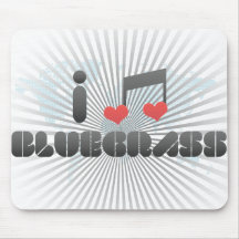I Love Bluegrass Mousepad
