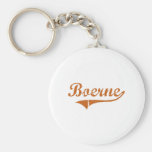 I Love Boerne Texas Keychains