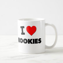 I Love Bookies Mugs