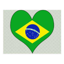 I Love Brazil Post Cards