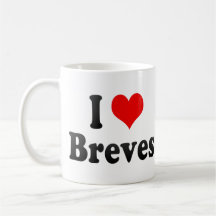 I Love Breves, Brazil Coffee Mug