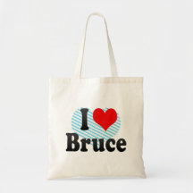 I love Bruce Bag