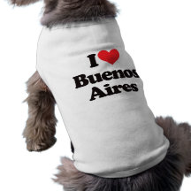 I Love Buenos Aires Doggie Tshirt