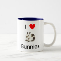 I love bunnies Mug