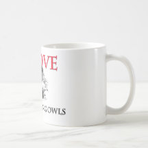 I Love Burrowing Owls Mug