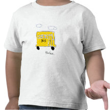 I Love Buses Front Shirts
