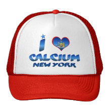 I love Calcium, New York Mesh Hat