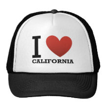 i-love-california hats