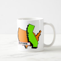 I Love California Mugs
