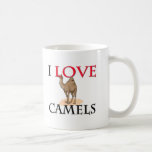 I Love Camels Coffee Mugs