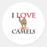I Love Camels Sticker