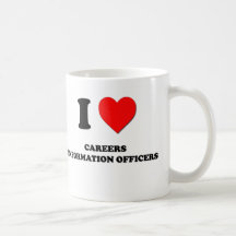 I Love Careers Information Officers Coffee Mug